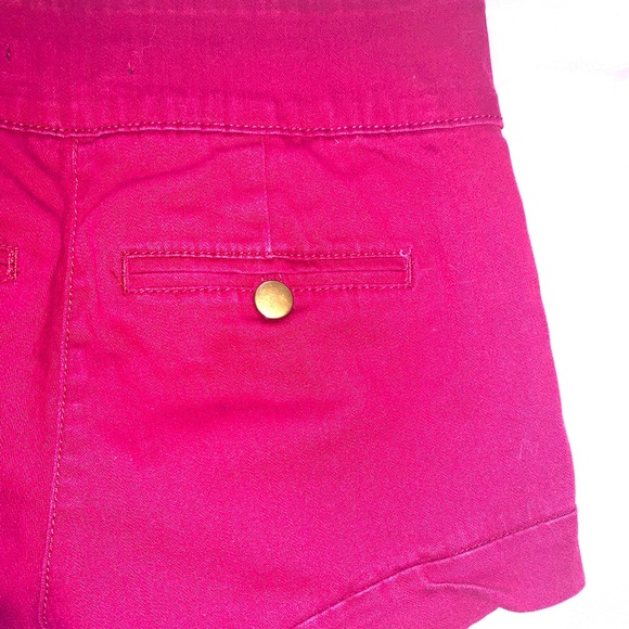 Maroon Forever 21 high waisted shorts - Picture 4 of 6